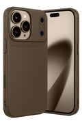 Mey İthalat® iPhone 17 Pro Auto Focus Karbon Kapak - Kahverengi