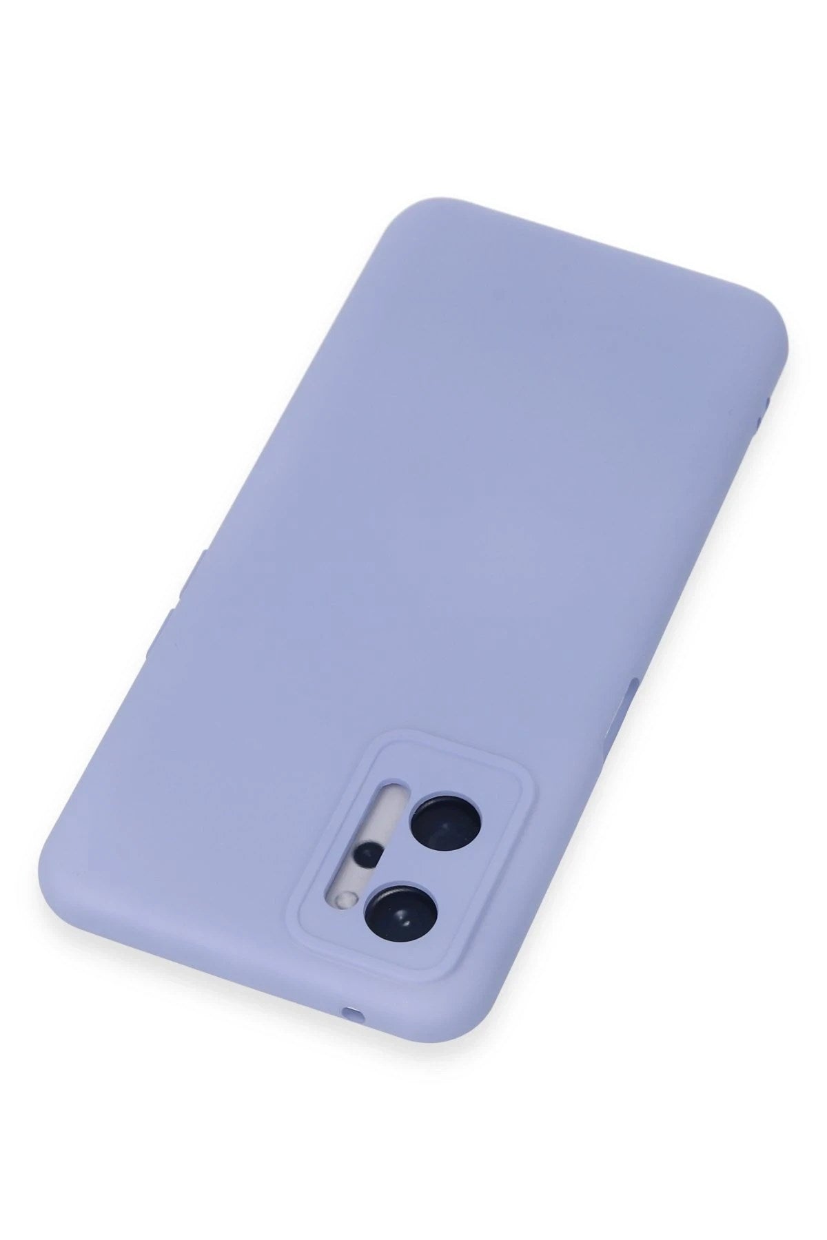 Mey İthalat® Realme 9i 4G Kılıf Nano içi Kadife Silikon - Lila