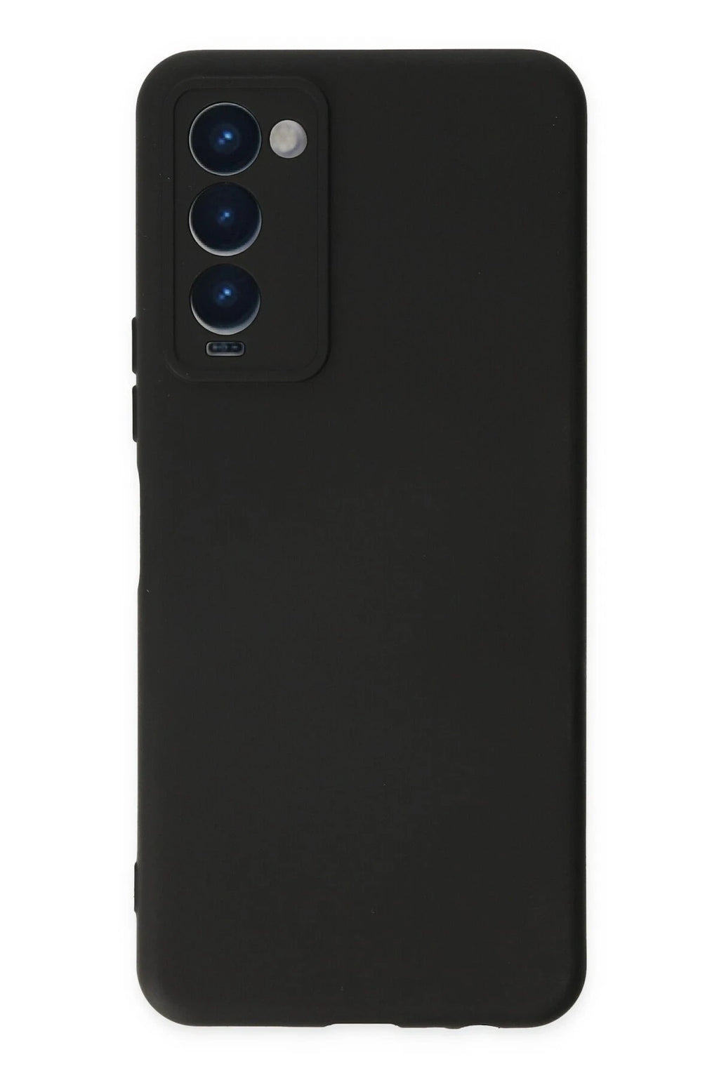 Mey İthalat® Tecno Camon 18 Kılıf Nano içi Kadife Silikon - Siyah