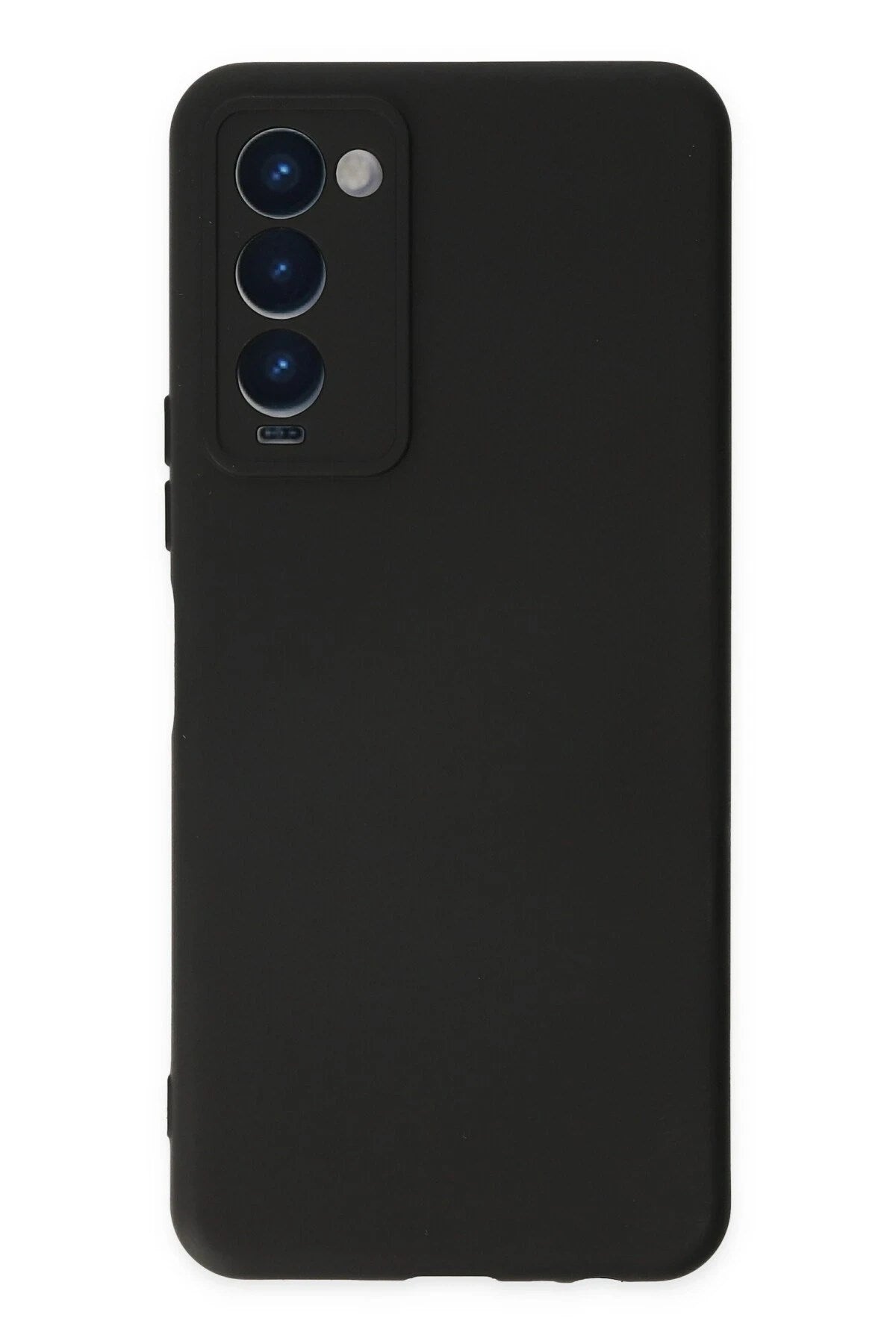 Mey İthalat® Tecno Camon 18 Kılıf Nano içi Kadife Silikon - Siyah
