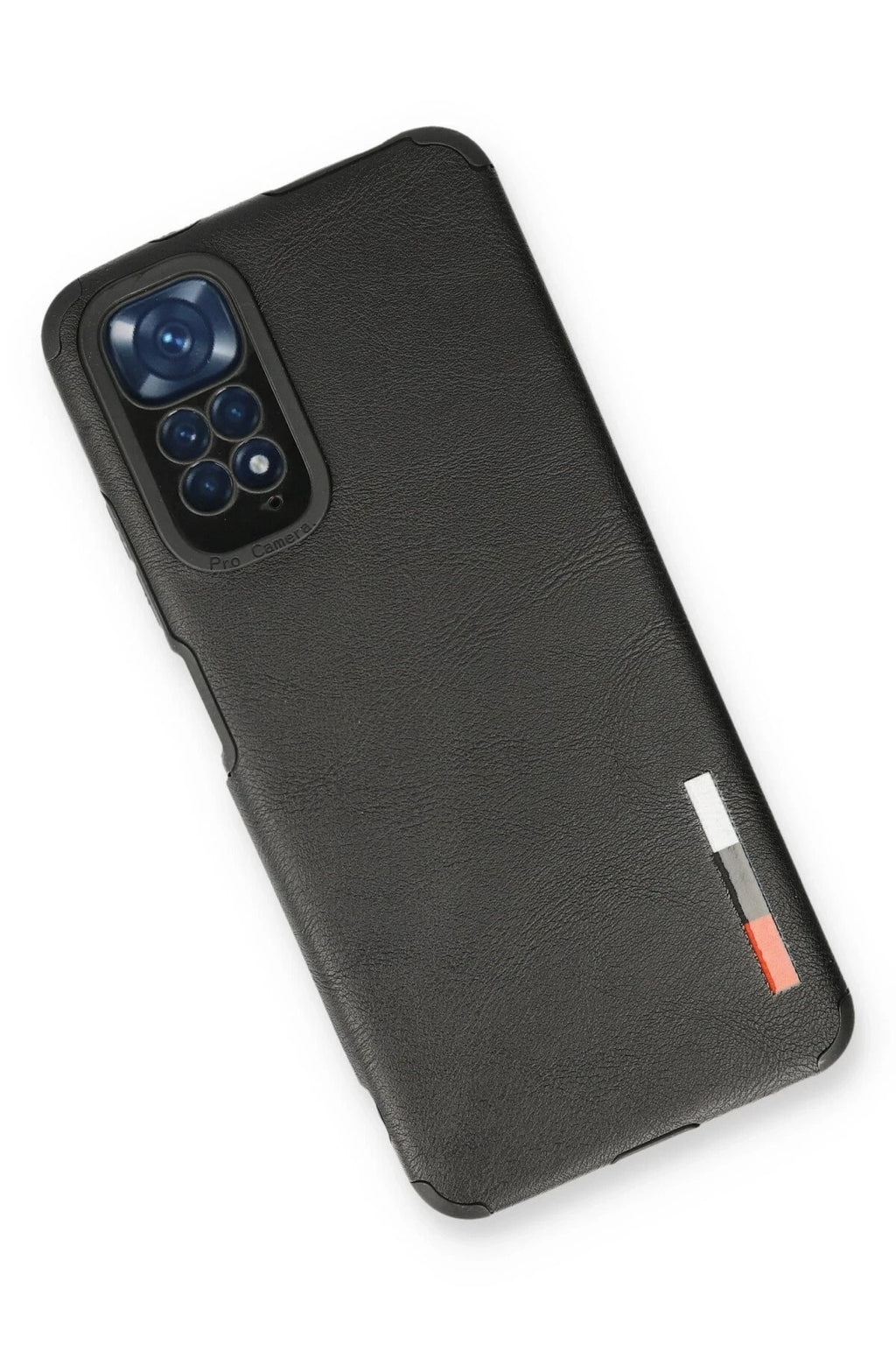 Mey İthalat® Redmi Note 11 Kılıf Loop Deri Silikon - Siyah