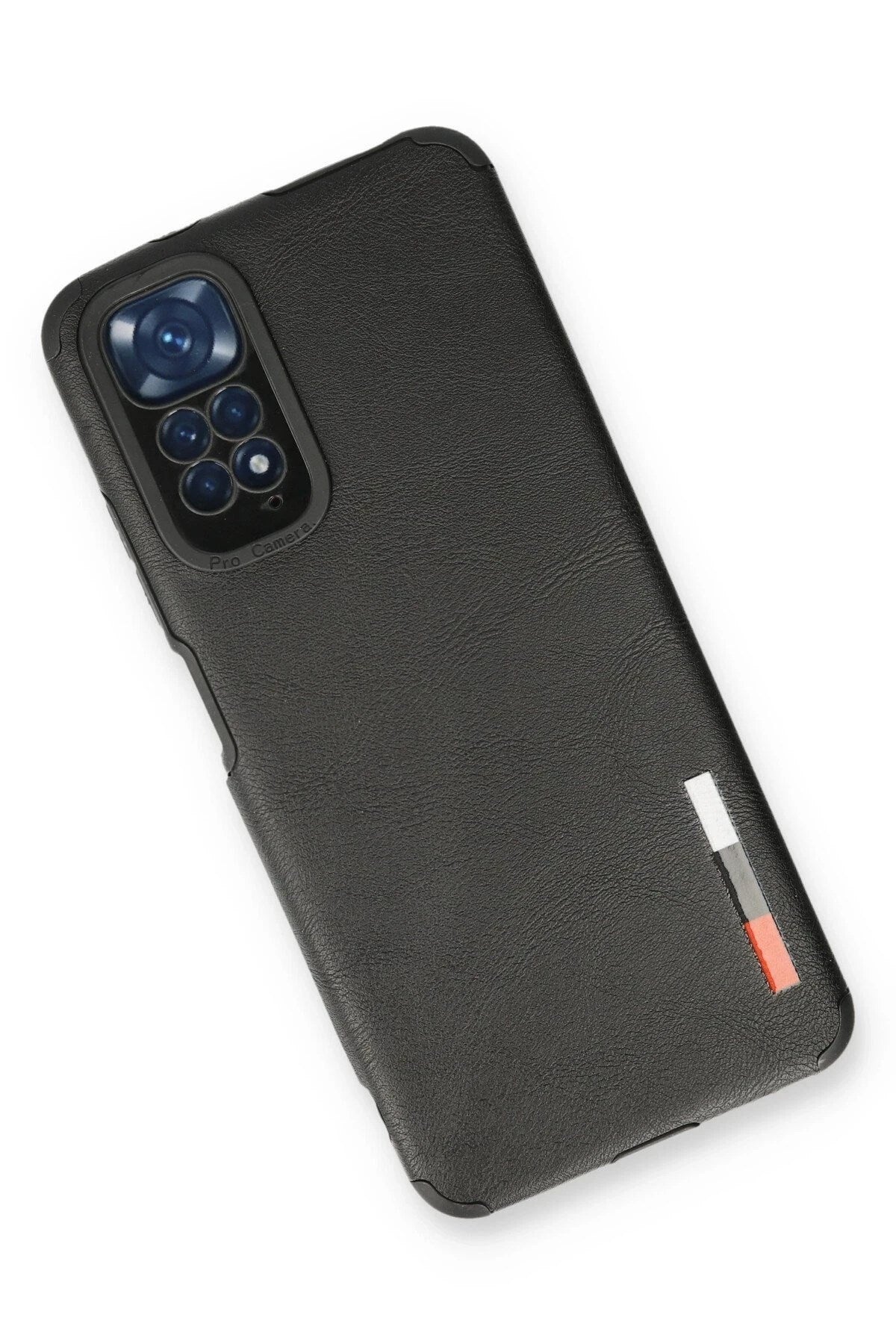 Mey İthalat® Redmi Note 11 Kılıf Loop Deri Silikon - Siyah
