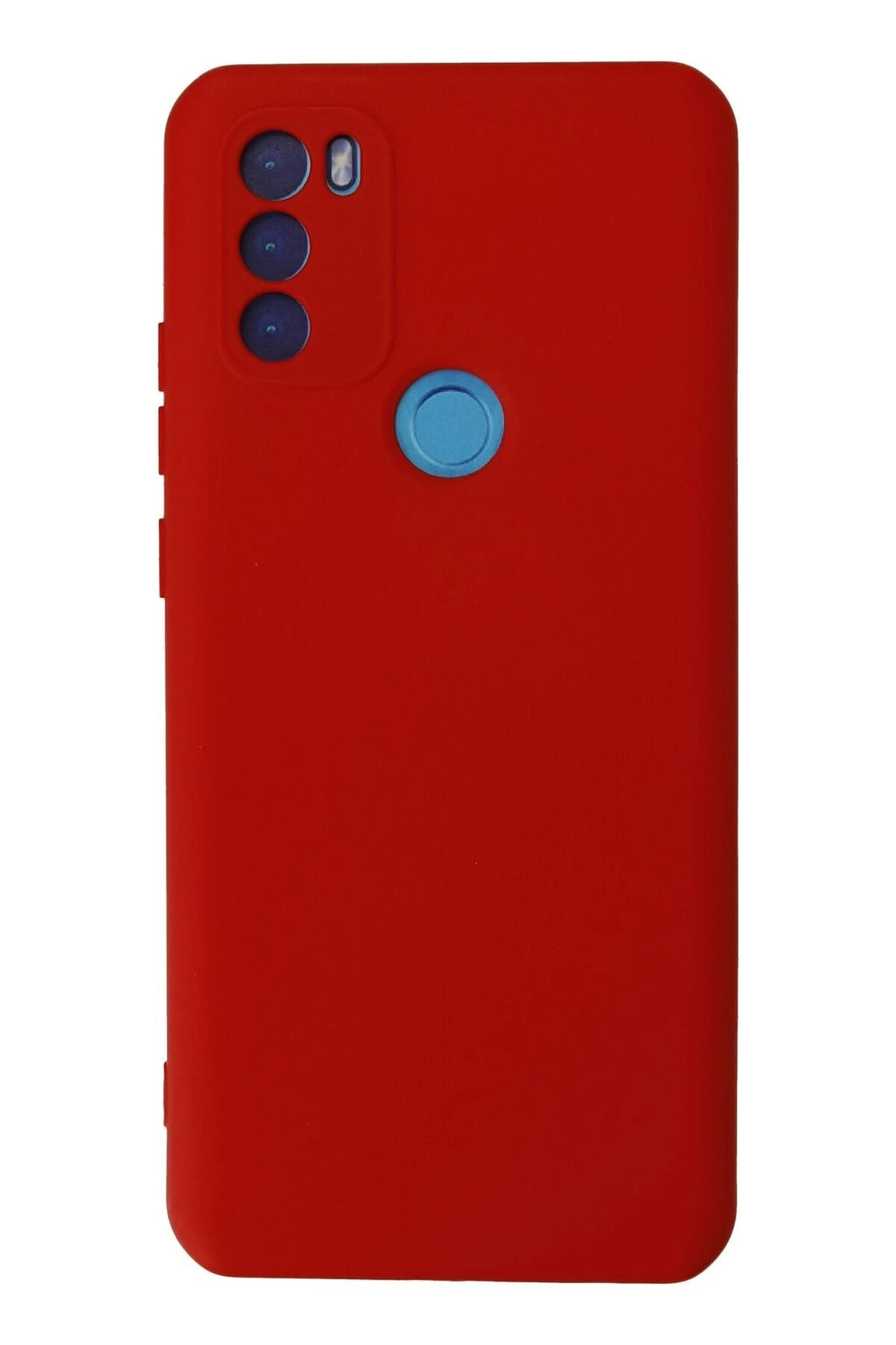 Mey İthalat® General Mobile GM 21 Plus Kılıf Nano içi Kadife Silikon - Kırmızı