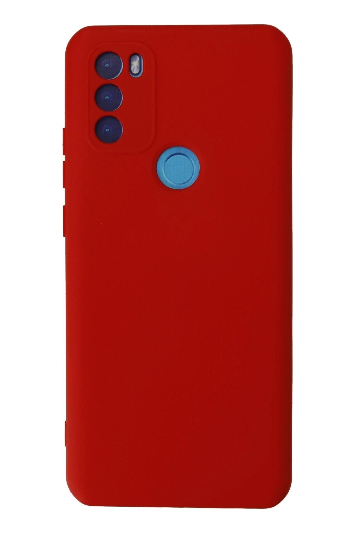 Mey İthalat® General Mobile GM 21 Plus Kılıf Nano içi Kadife Silikon - Kırmızı