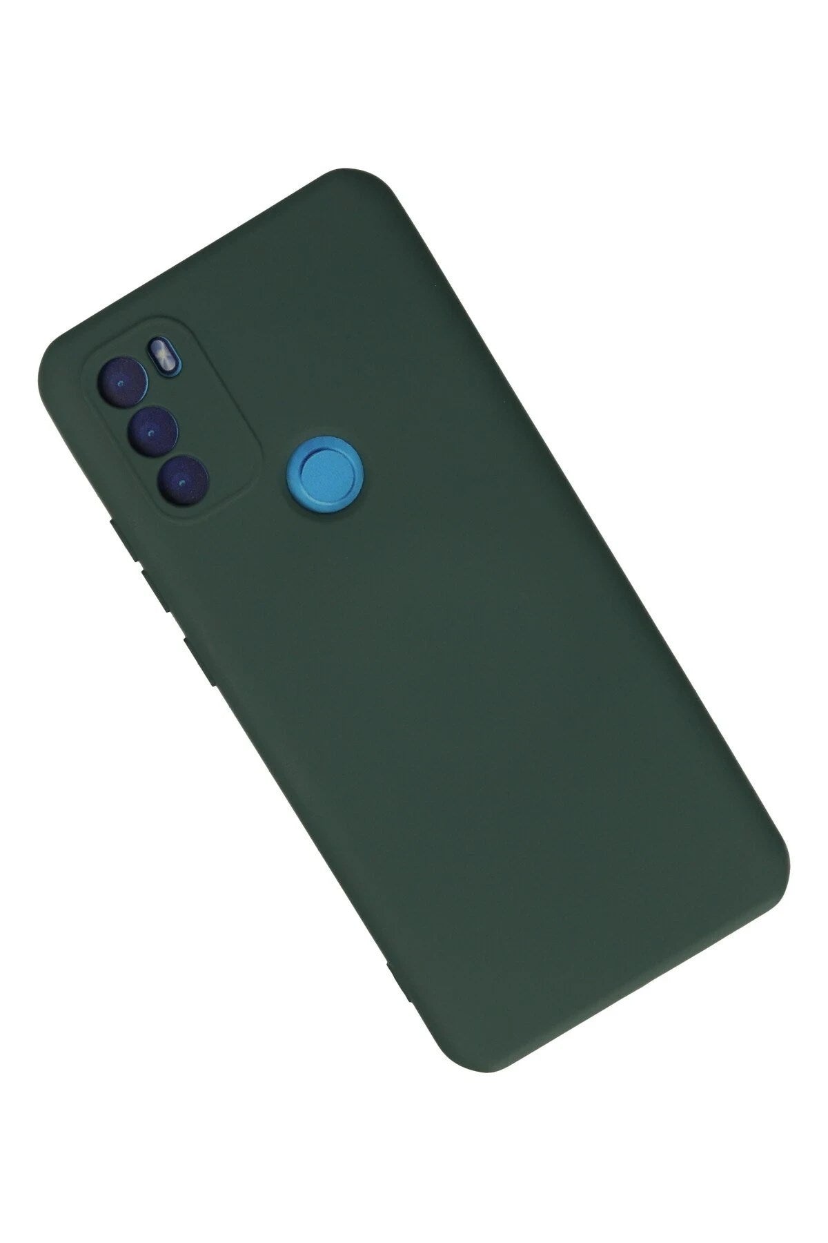 Mey İthalat® General Mobile GM 21 Plus Kılıf Nano içi Kadife Silikon - Koyu Yeşil