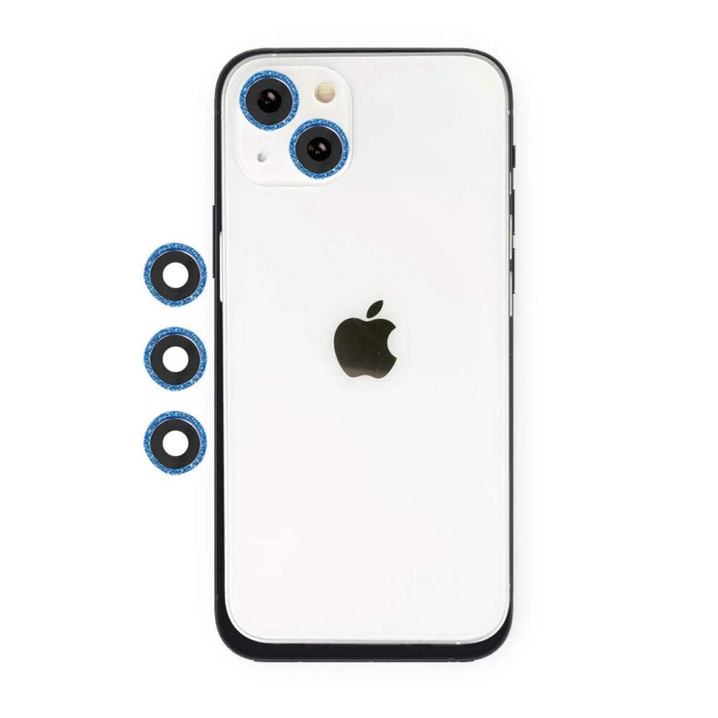 Mey İthalat® iPhone 14 Shine Kamera Lens - Mavi