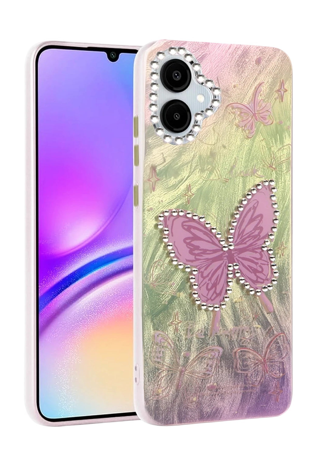 Mey İthalat® Samsung Galaxy A06 Kılıf Blade Aynalı Desenli Kapak - Desen 5