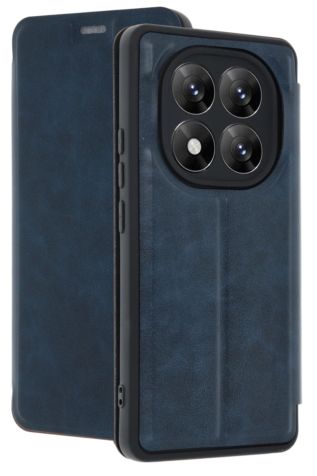 Mey İthalat® Redmi Note 14 Pro 5G Kılıf Flip Cover - Lacivert