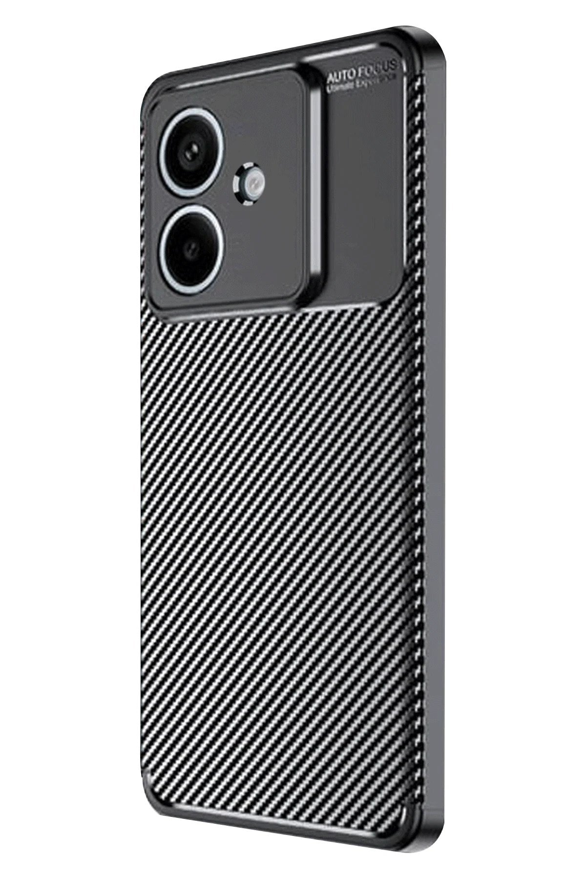 Mey İthalat® A3 Kılıf Auto Focus Karbon Kapak - Siyah