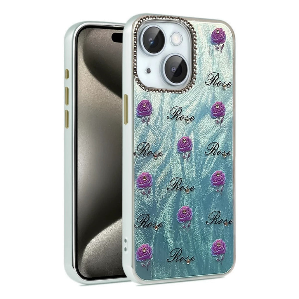 Mey İthalat® iPhone 15 Plus Kılıf Blade Aynalı Desenli Kapak - Desen 9