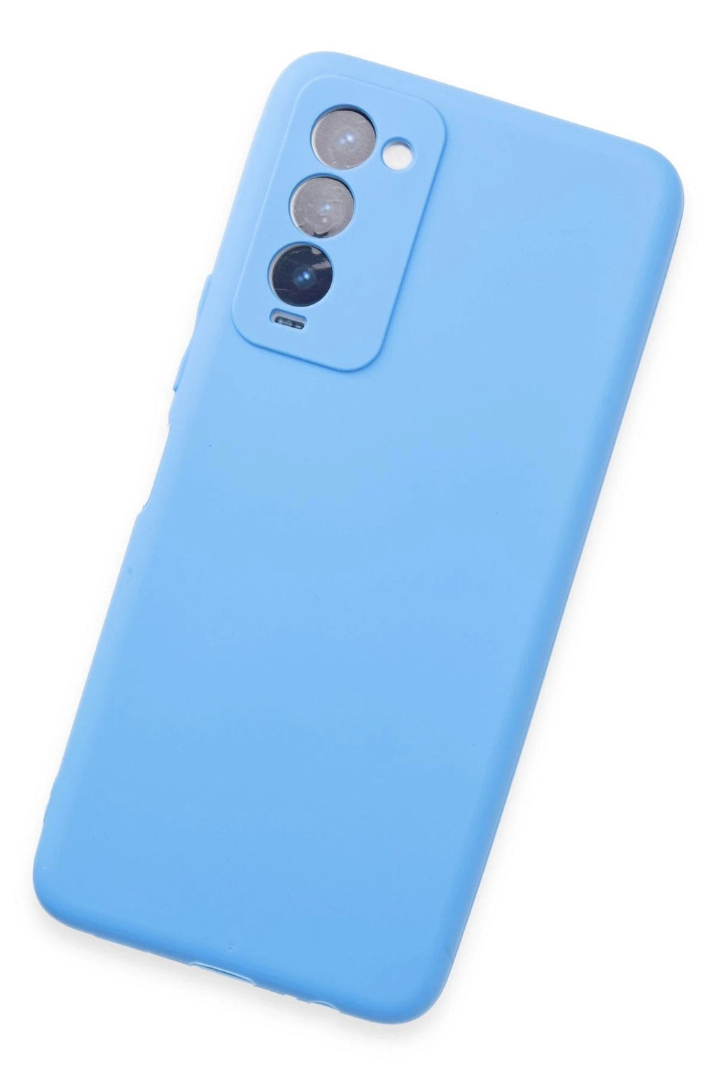 Mey İthalat® Tecno Camon 18 Kılıf First Silikon - Mavi