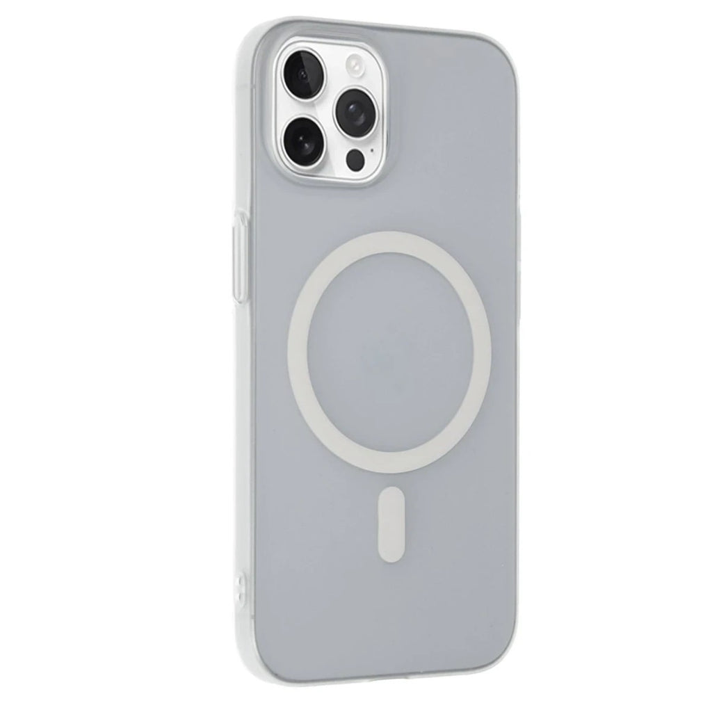 Mey İthalat® iPhone 15 Pro Max Tuna PC Slim Magsafe Kapak - Şeffaf