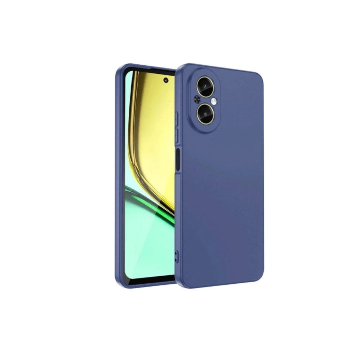 Mey İthalat® Realme 12 Lite Kılıf First Silikon - Lacivert
