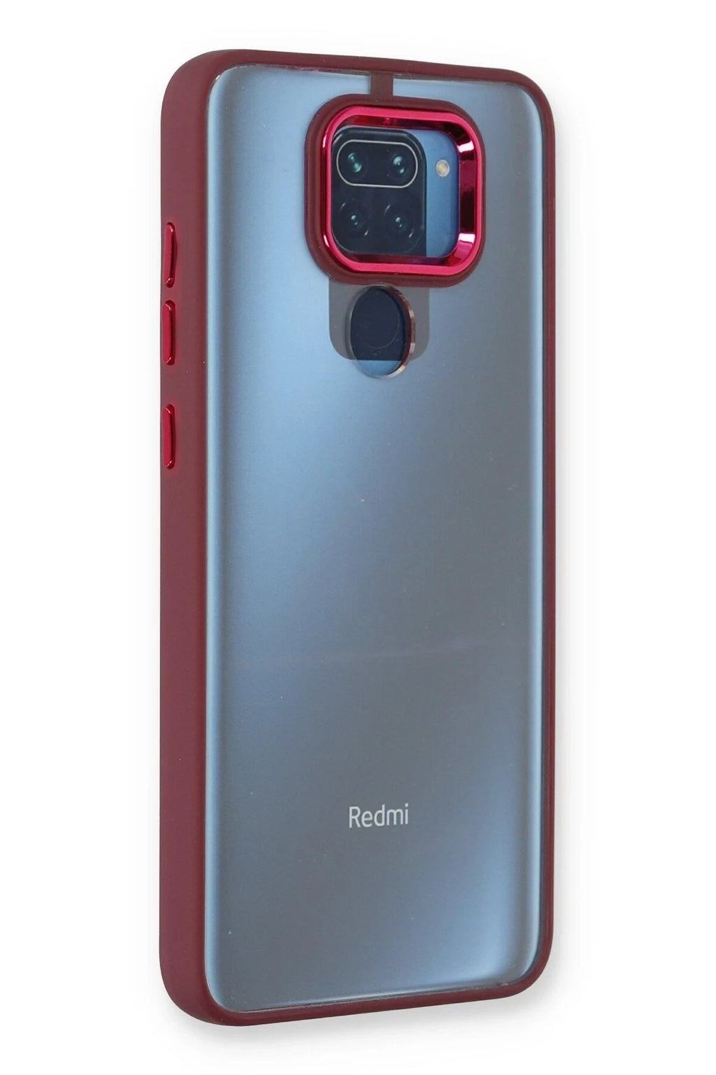 Mey İthalat® Redmi Note 9 Kılıf Dora Kapak - Kırmızı