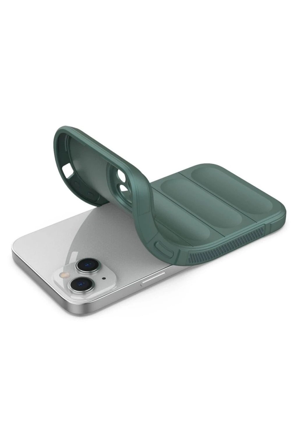 Mey İthalat® iPhone 16 Plus Kılıf Optimum Silikon - Koyu Yeşil