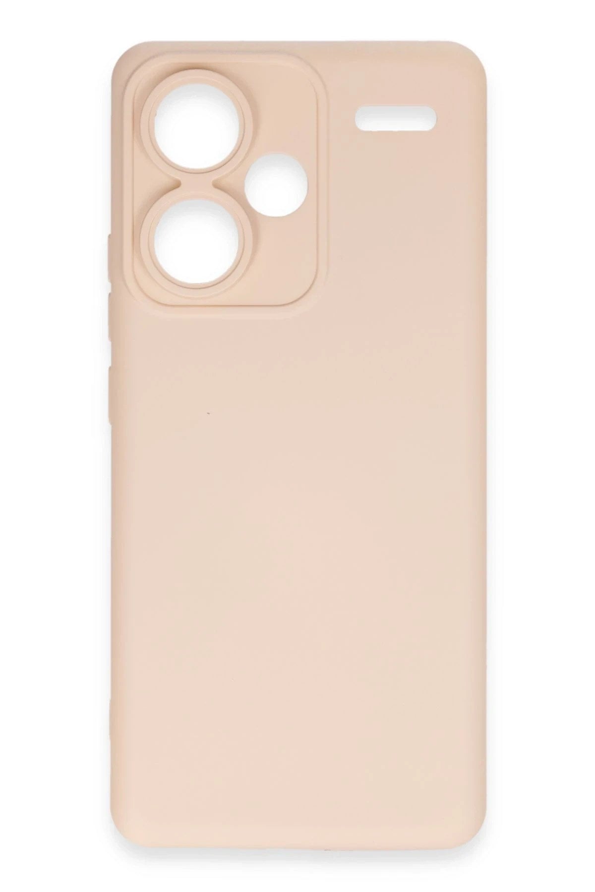 Mey İthalat® Redmi Note 13 Pro Plus Kılıf Nano içi Kadife Silikon - Pudra
