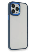 Mey İthalat® iPhone 13 Pro Kılıf Dora Kapak - Mavi