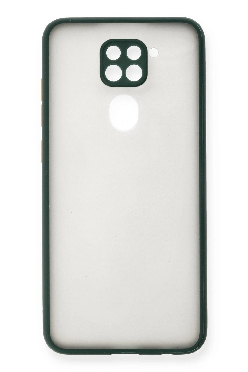 Mey İthalat® Redmi Note 9 Kılıf Montreal Silikon Kapak - Yeşil