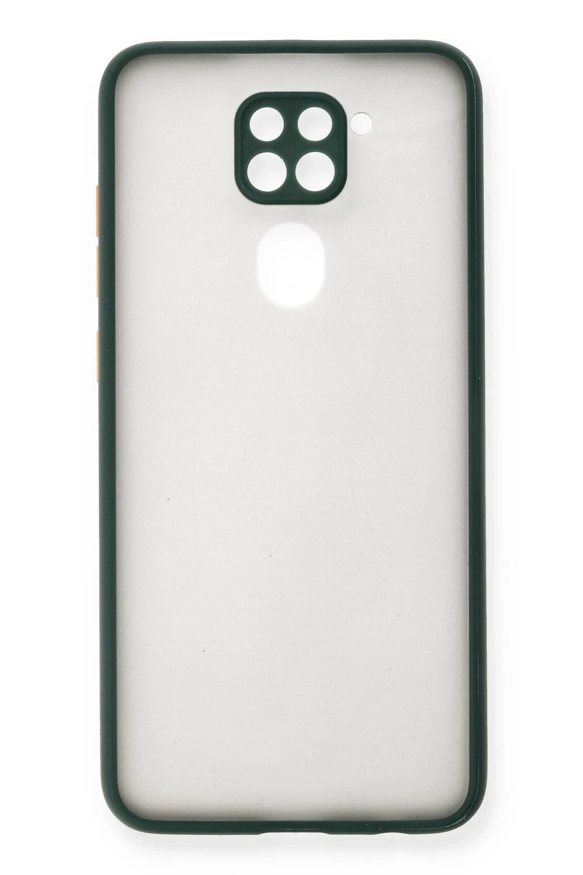 Mey İthalat® Redmi Note 9 Kılıf Montreal Silikon Kapak - Yeşil