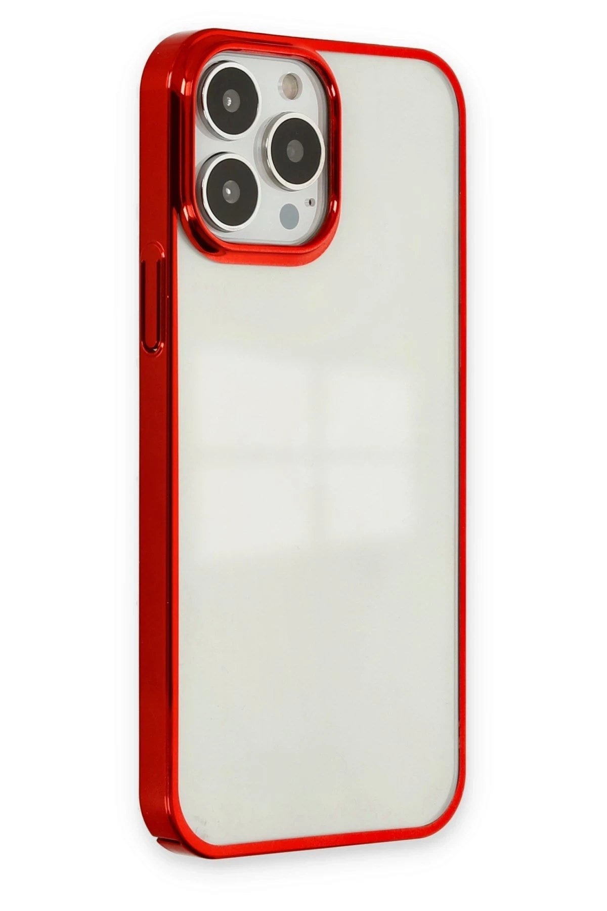 Mey İthalat® iPhone 14 Pro Kılıf Element Silikon - Kırmızı
