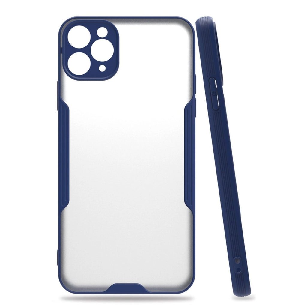 Mey İthalat® iPhone 11 Pro Kılıf Platin Silikon - Lacivert