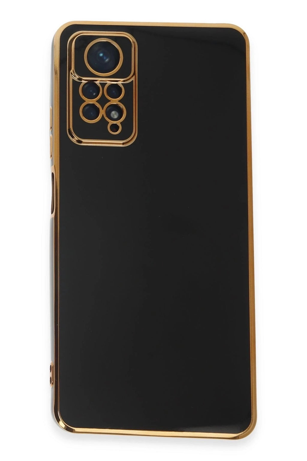 Mey İthalat® Redmi Note 12 Pro 4G Kılıf Volet Silikon - Siyah