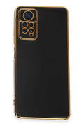 Mey İthalat® Redmi Note 12 Pro 4G Kılıf Volet Silikon - Siyah