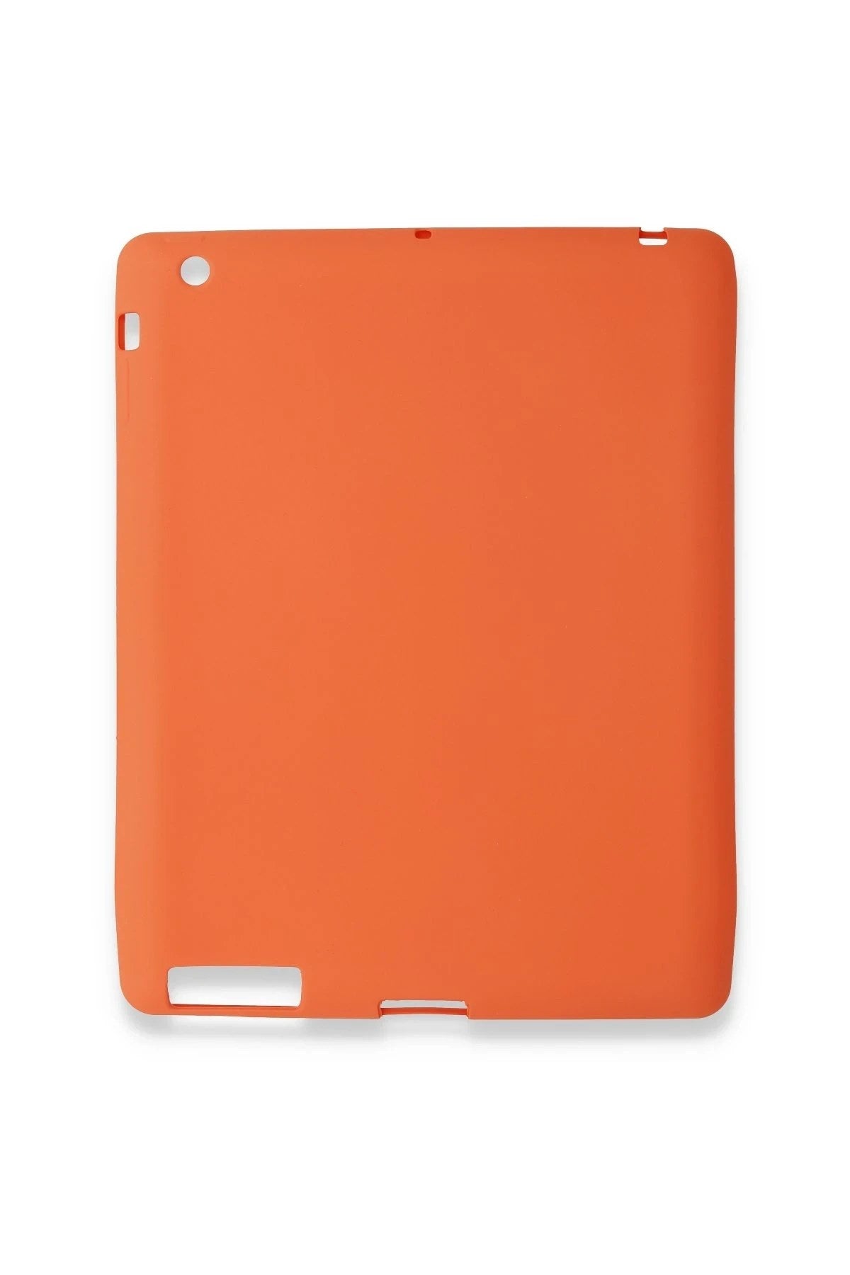 Mey İthalat® iPad 4 9.7 Kılıf Evo Tablet Silikon - Turuncu