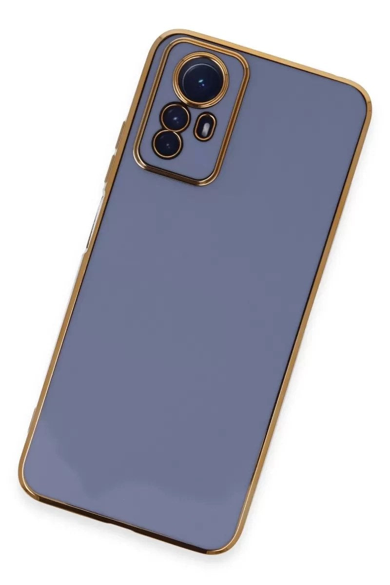 Mey İthalat® Redmi Note 12S Kılıf Volet Silikon - Mavi
