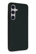 Mey İthalat® Samsung Galaxy S24 Kılıf Taft Kapak - Koyu Yeşil