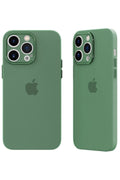 Mey İthalat® iPhone 14 Pro Kılıf Puma Silikon - Yeşil