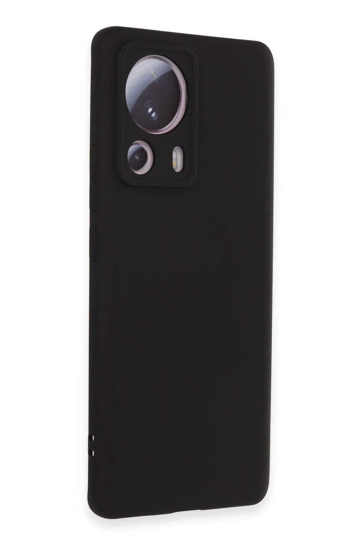 Mey İthalat® Mi 13 Lite Kılıf Nano içi Kadife Silikon - Siyah