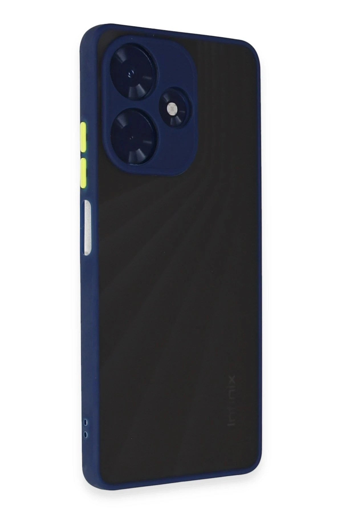 Mey İthalat® İnfinix Hot 30 4G Kılıf Montreal Silikon Kapak - Lacivert