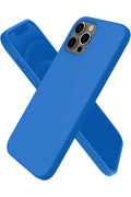 Mey İthalat® iPhone 12 Pro Max Kılıf First Silikon - Mavi