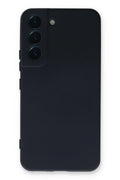 Mey İthalat® Samsung Galaxy S22 Plus Kılıf Nano içi Kadife Silikon - Lacivert
