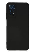 Mey İthalat® Redmi Note 11 Pro Kılıf Nano içi Kadife Silikon - Siyah