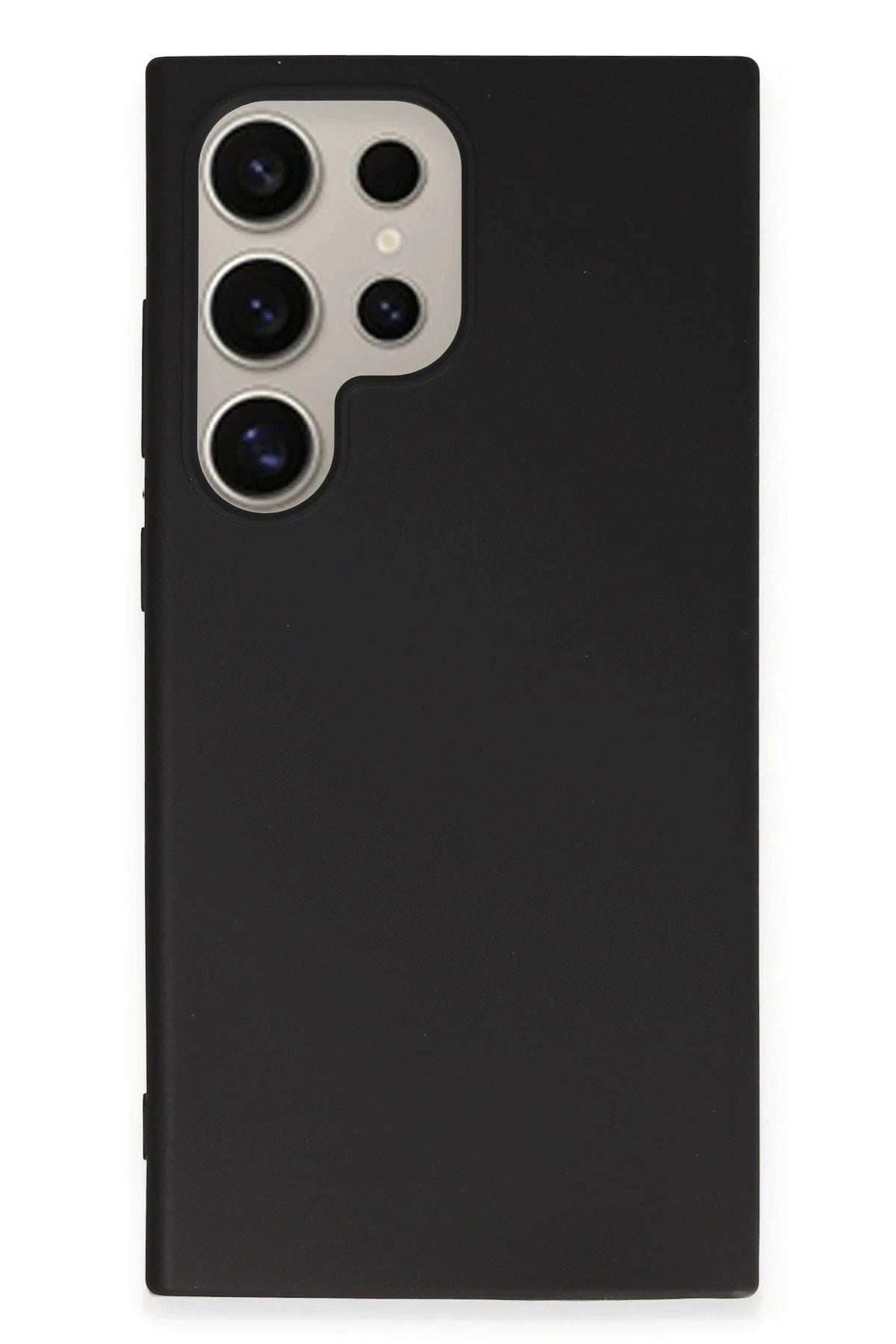 Mey İthalat® Samsung Galaxy S24 Ultra Kılıf First Silikon - Siyah