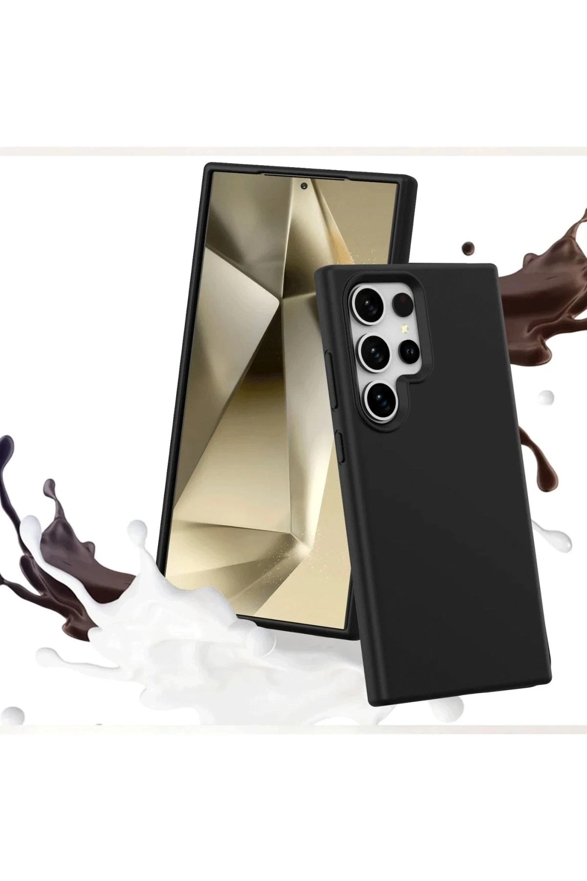 Mey İthalat® Samsung Galaxy S24 Ultra Kılıf First Silikon - Mavi
