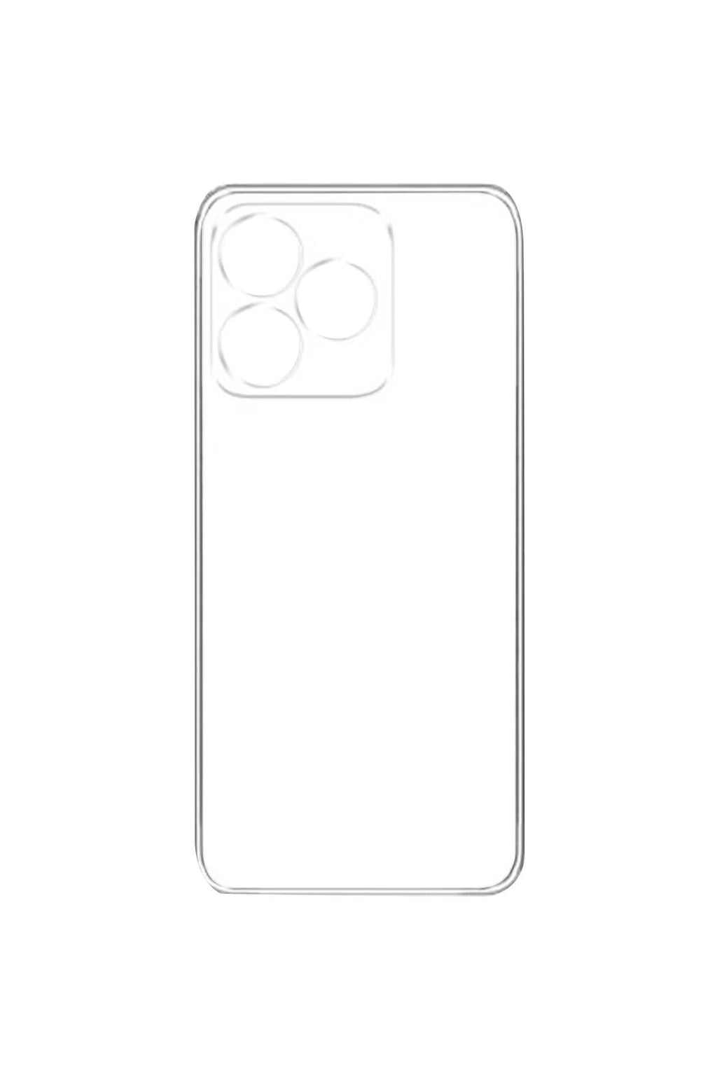 Mey İthalat® Realme C53 Kılıf Lüx Şeffaf Silikon