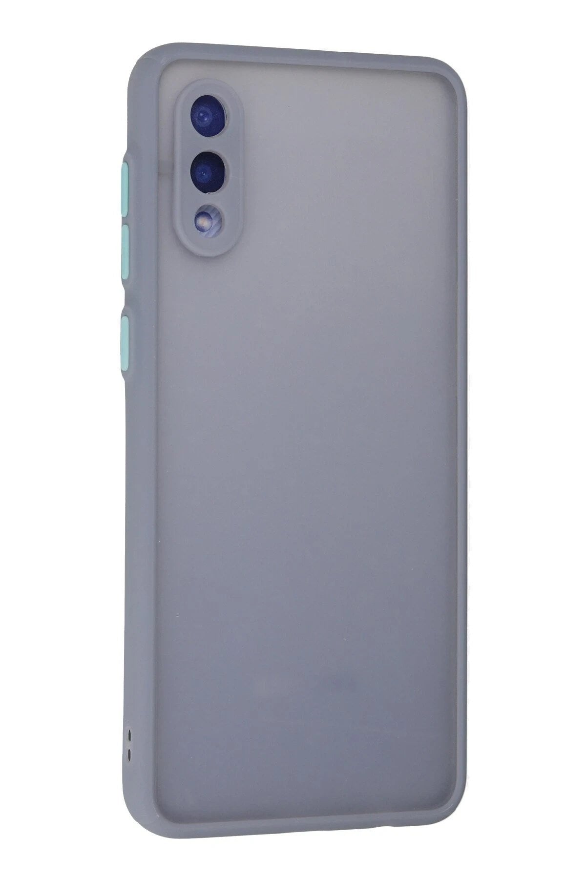 Mey İthalat® Samsung Galaxy A02 Kılıf Montreal Silikon Kapak - Gri