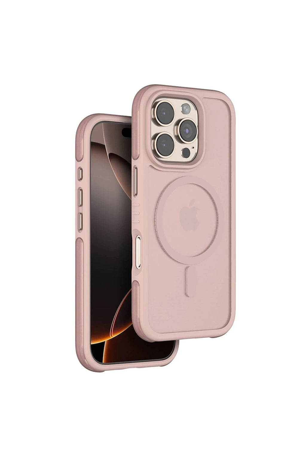 Mey İthalat® iPhone 16 Pro Max Orbit Magsafe Kapak - Rose Gold