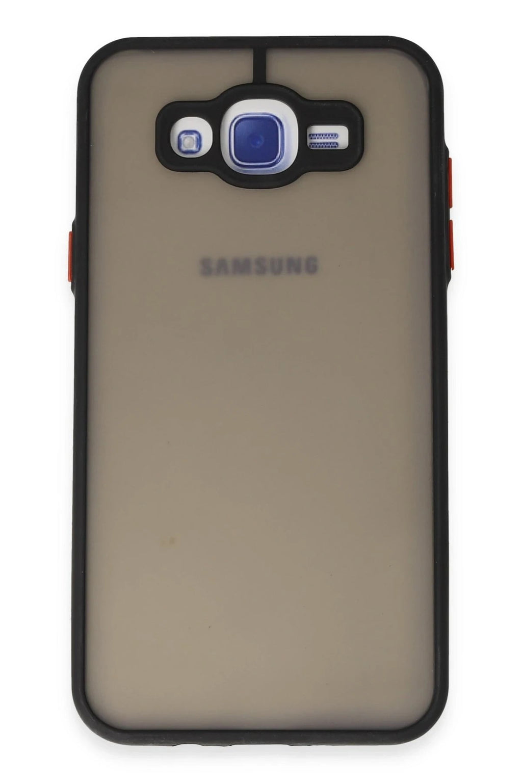 Mey İthalat® Samsung Galaxy J7 Kılıf Montreal Silikon Kapak - Siyah