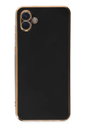 Mey İthalat® Samsung Galaxy A04E Kılıf Volet Silikon - Siyah
