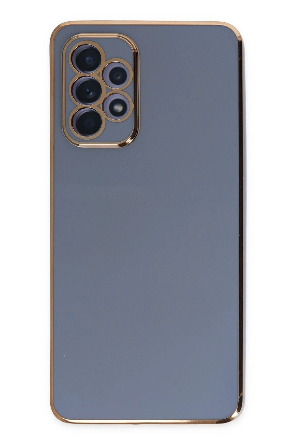 Mey İthalat® Samsung Galaxy A52 Kılıf Volet Silikon - Mavi