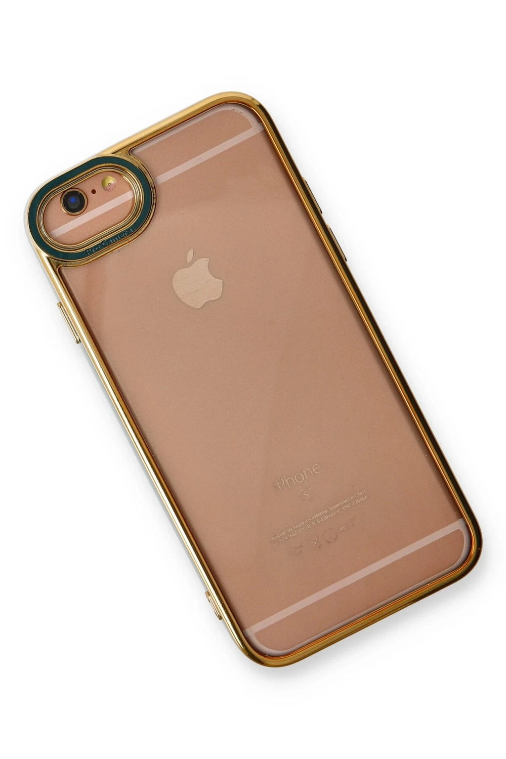 Mey İthalat® iPhone 6 Kılıf Liva Lens Silikon - Yeşil