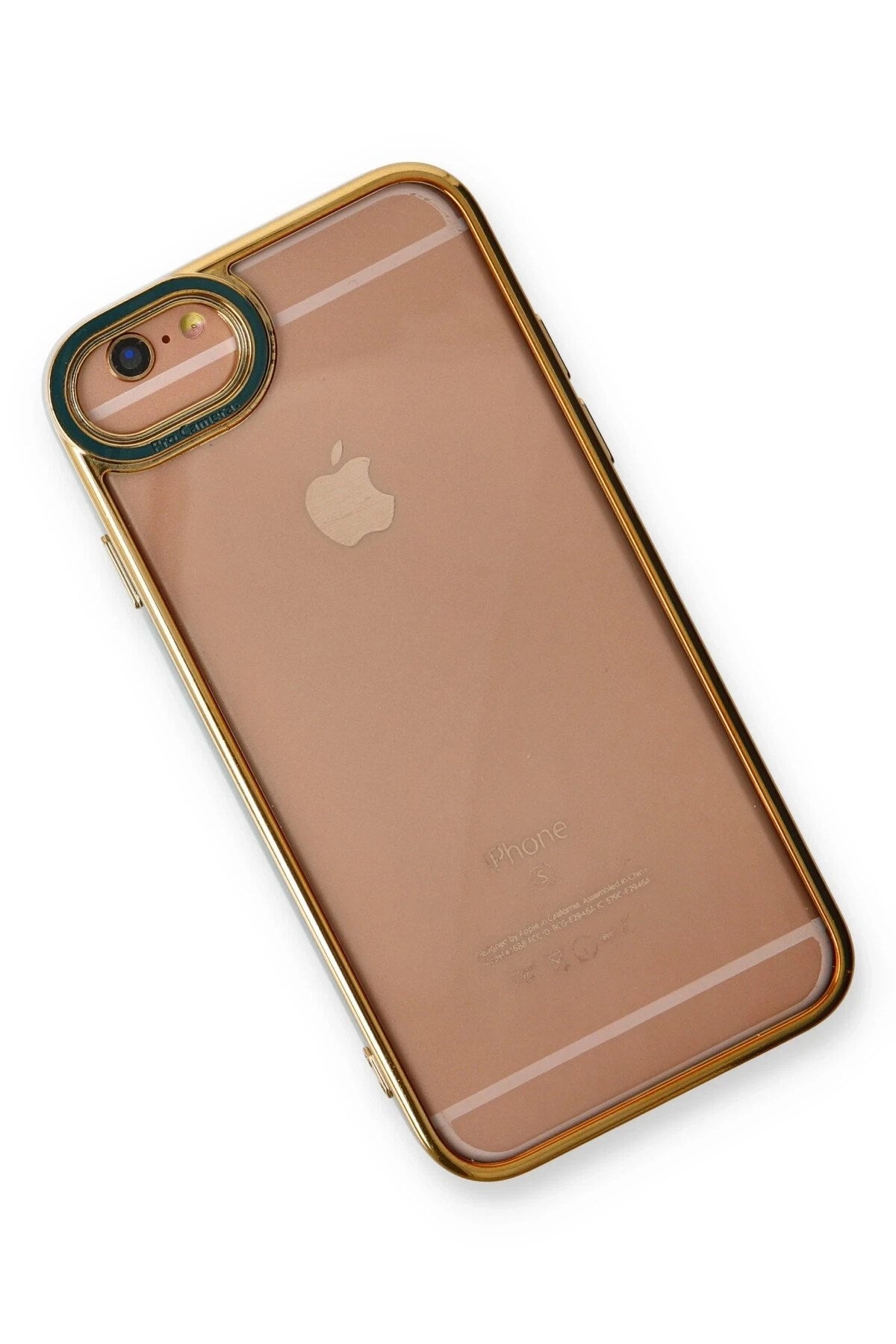 Mey İthalat® iPhone 6 Kılıf Liva Lens Silikon - Yeşil