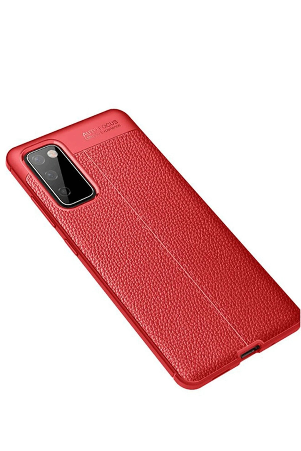 Mey İthalat® Samsung Galaxy S20 FE Kılıf Auto Focus Kapak - Kırmızı