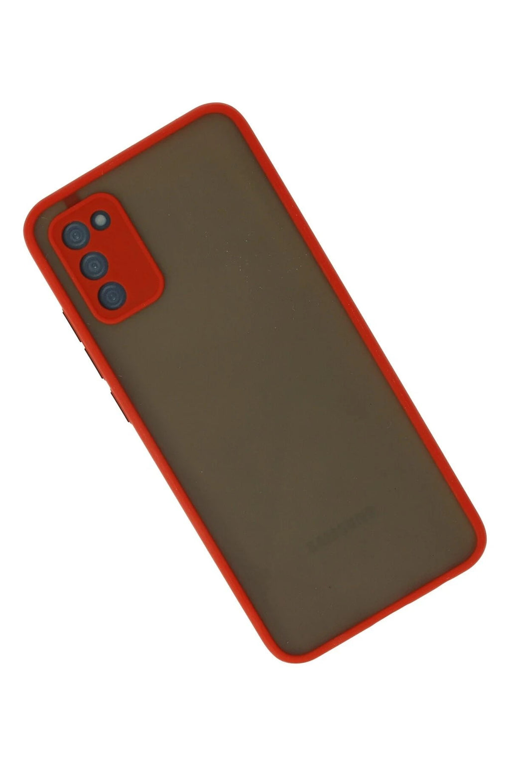 Mey İthalat® Samsung Galaxy A03S Kılıf Montreal Silikon Kapak - Kırmızı