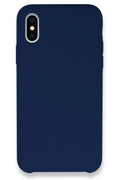Mey İthalat® iPhone XS Max Kılıf Lansman Legant Silikon - Lacivert