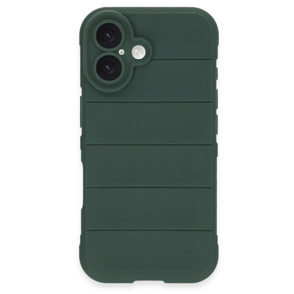Mey İthalat® iPhone 16 Plus Kılıf Optimum Silikon - Koyu Yeşil